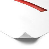 赤椅子ポスター ポスター (角)