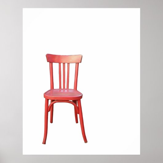 赤椅子ポスター ポスター (正面)