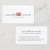 赤椅子家具ソファ 名刺 (正面/裏面)