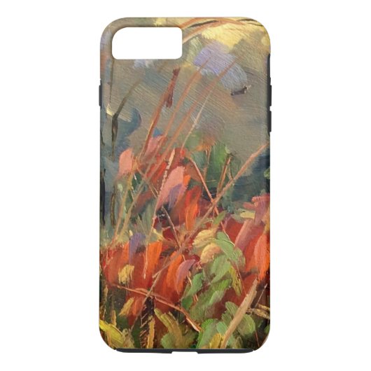 赤橙色の自然芸術 Case-Mate iPhoneケース (裏面)