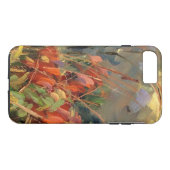 赤橙色の自然芸術 Case-Mate iPhoneケース (裏面(横))