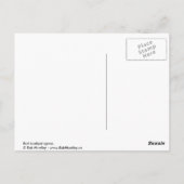 赤歯アガベ ポストカード (裏面)