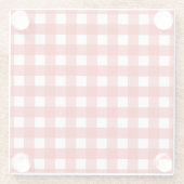 赤歯肉 ガラスコースター (裏面)