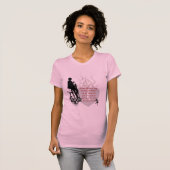 赤毛および悪魔の引用文のTシャツ Tシャツ (正面フル)