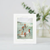 赤毛とカンヴァスバックアヒル ポストカード (スタンド正面)