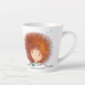 赤毛のかわゆい子 カフェラテマグ (右)