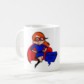 赤毛のすごい母 コーヒーマグカップ (正面左)