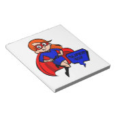 赤毛のすごい母 ノートパッド (アングル)