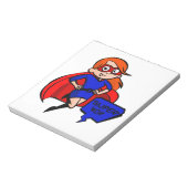 赤毛のすごい母 ノートパッド (回転)