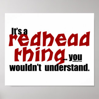 赤毛のもの ポスター