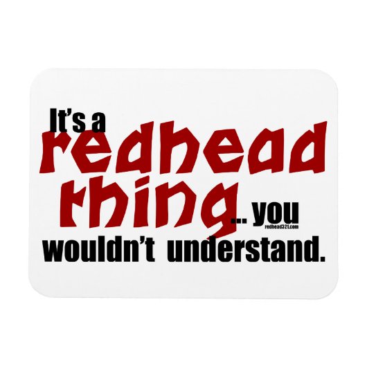 赤毛のもの マグネット (横)