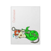 赤毛のエロ ノートパッド (回転)