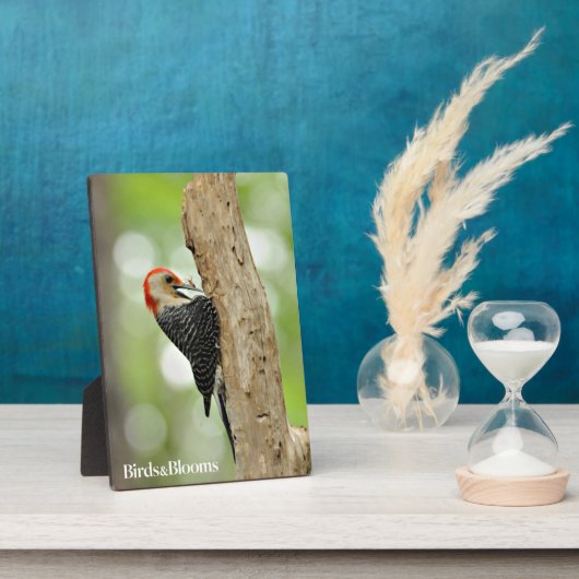 赤毛のキツネザル フォトプラーク (側面)