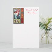 赤毛のコニーアイランドマーメイド 便箋 (スタンド正面)