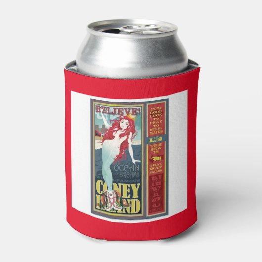 赤毛のコニーアイランドマーメイド 缶クーラー (缶正面)