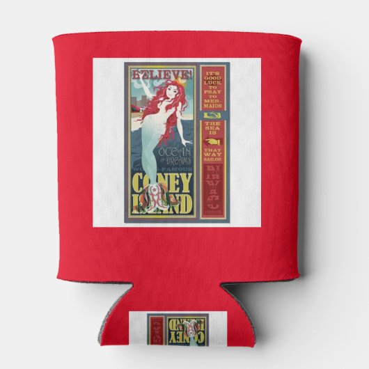 赤毛のコニーアイランドマーメイド 缶クーラー (裏面)