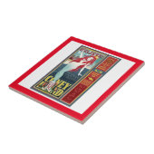 赤毛のコニー島人魚 タイル (側面)