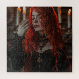 赤毛のゴシック女 ジグソーパズル