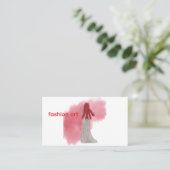 赤毛のファッションアイコン 名刺 (スタンド正面)