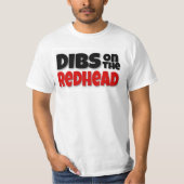 赤毛のワイシャツのDIBS Tシャツ (正面)