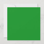 赤毛の人の指名権 Funny St Patrick's Day 招待状 (裏面)