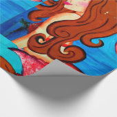 赤毛の人魚の包装紙 ラッピングペーパー (角)