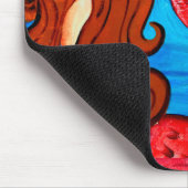 赤毛の人魚の双生児mosepaph マウスパッド (コーナー)