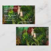 赤毛の人魚の名刺 名刺 (正面/裏面)