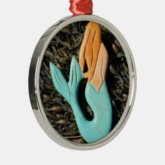 赤毛の人魚オーナメント メタルオーナメント (右)