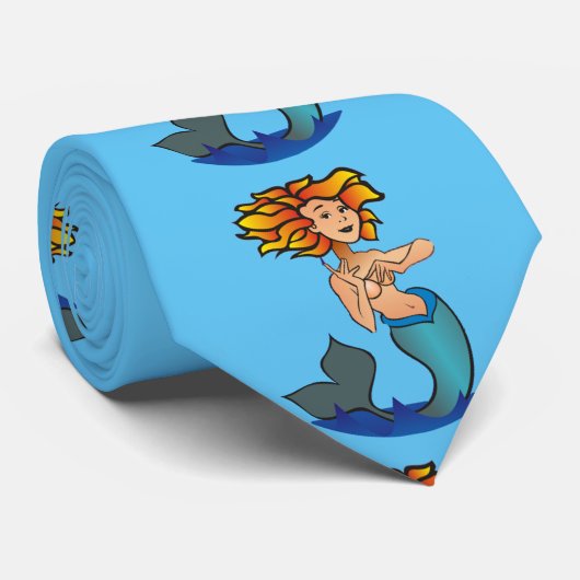 赤毛の人魚サンダー_コーブ ネクタイ (ロール)