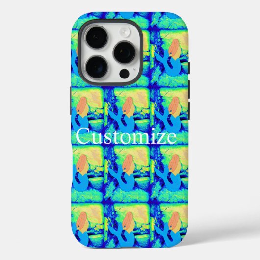 赤毛の人魚デザイン Case-Mate iPhoneケース (裏面)