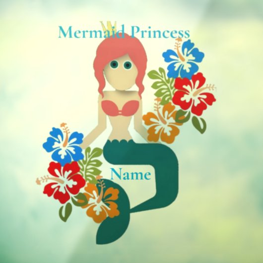 赤毛の人魚姫サンダーの入り江 ウィンドウサイン (シート3)