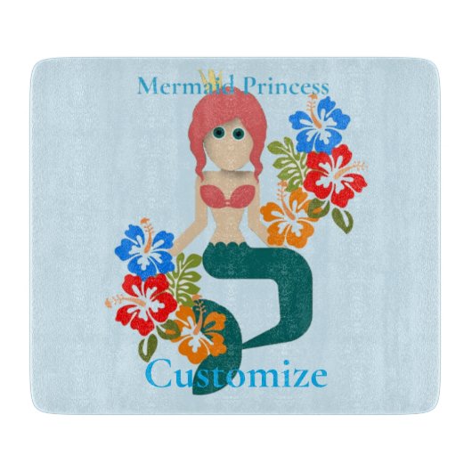 赤毛の人魚姫サンダーコーブ カッティングボード (正面)