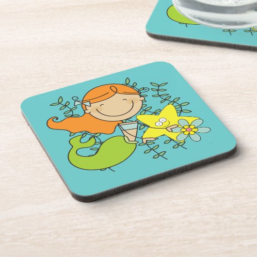 赤毛の人魚 コースター (左側)