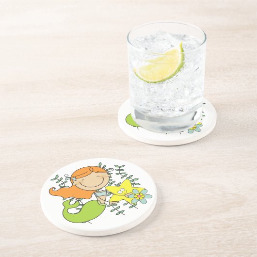 赤毛の人魚 コースター (側面)