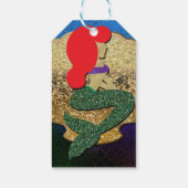 赤毛の人魚　ゴールデン シェルパーティー プレゼント ギフトタグ (裏面)