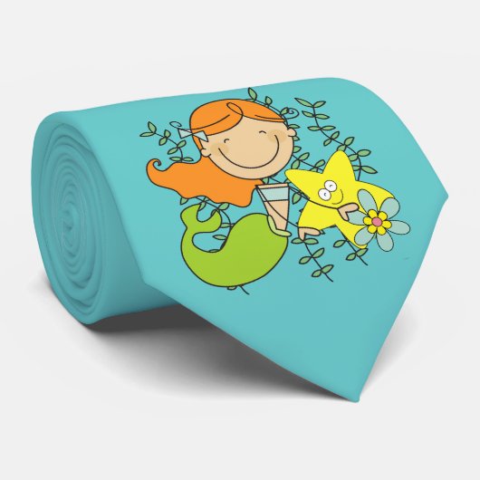 赤毛の人魚 ネクタイ (ロール)
