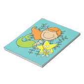 赤毛の人魚 ノートパッド (回転)