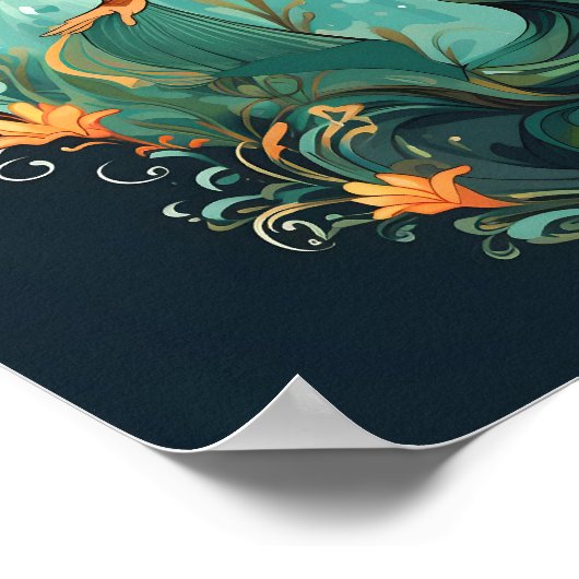 赤毛の人魚 ポスター (角)