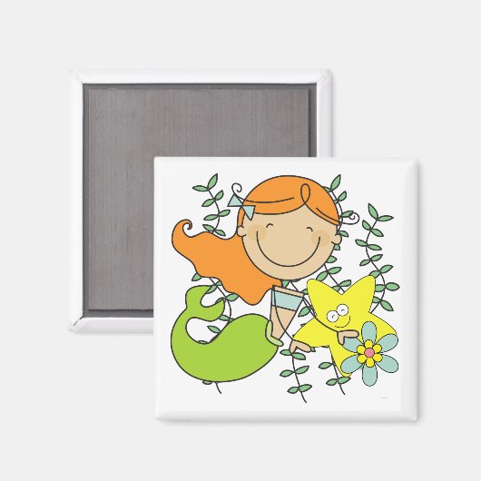 赤毛の人魚 マグネット (正面/裏面)