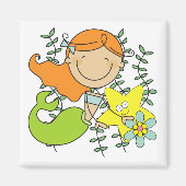 赤毛の人魚 マグネット (正面)