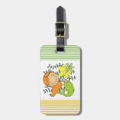 赤毛の人魚 ラゲッジタグ (正面縦)