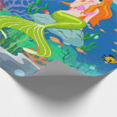 赤毛の人魚 ラッピングペーパー (角)