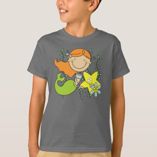赤毛の人魚 Tシャツ (正面)