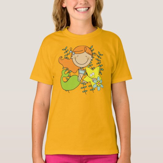 赤毛の人魚 Tシャツ (正面)