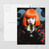 赤毛の人 ポストカード (正面/裏面)