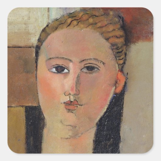 赤毛の女の子， 1915 スクエアシール (正面)