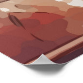 赤毛の女性 ポスター (角)