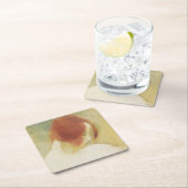 赤毛の少女ヘレネ・シュジャフベック スクエアペーパーコースター (インサイチュ)