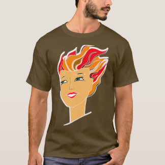 赤毛の少女 Tシャツ